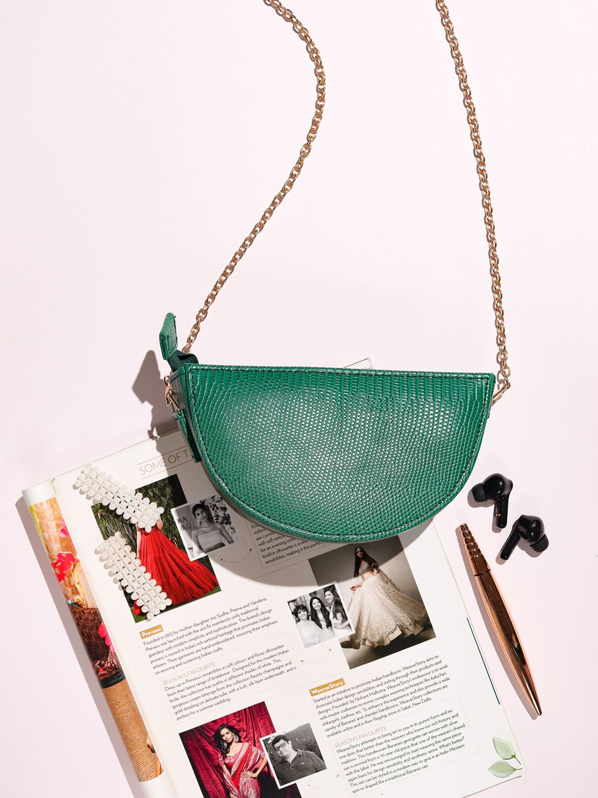 half -moon- Bag